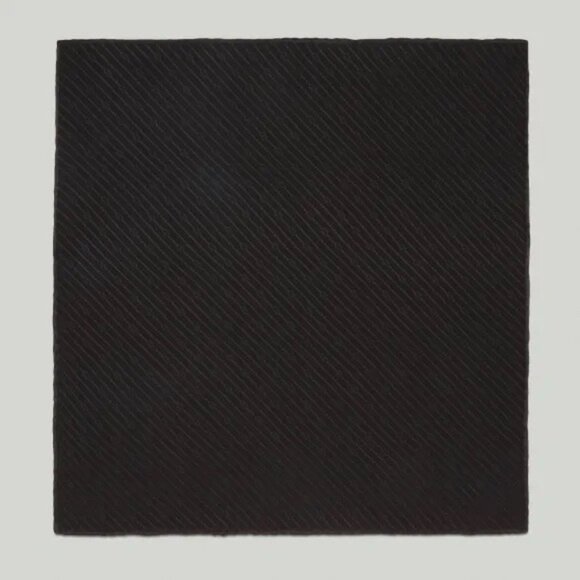 NWT GUCCI Men’s Handkerchief Silk 100% Authentic Logo GG 742200 Black - Picture 1 of 7